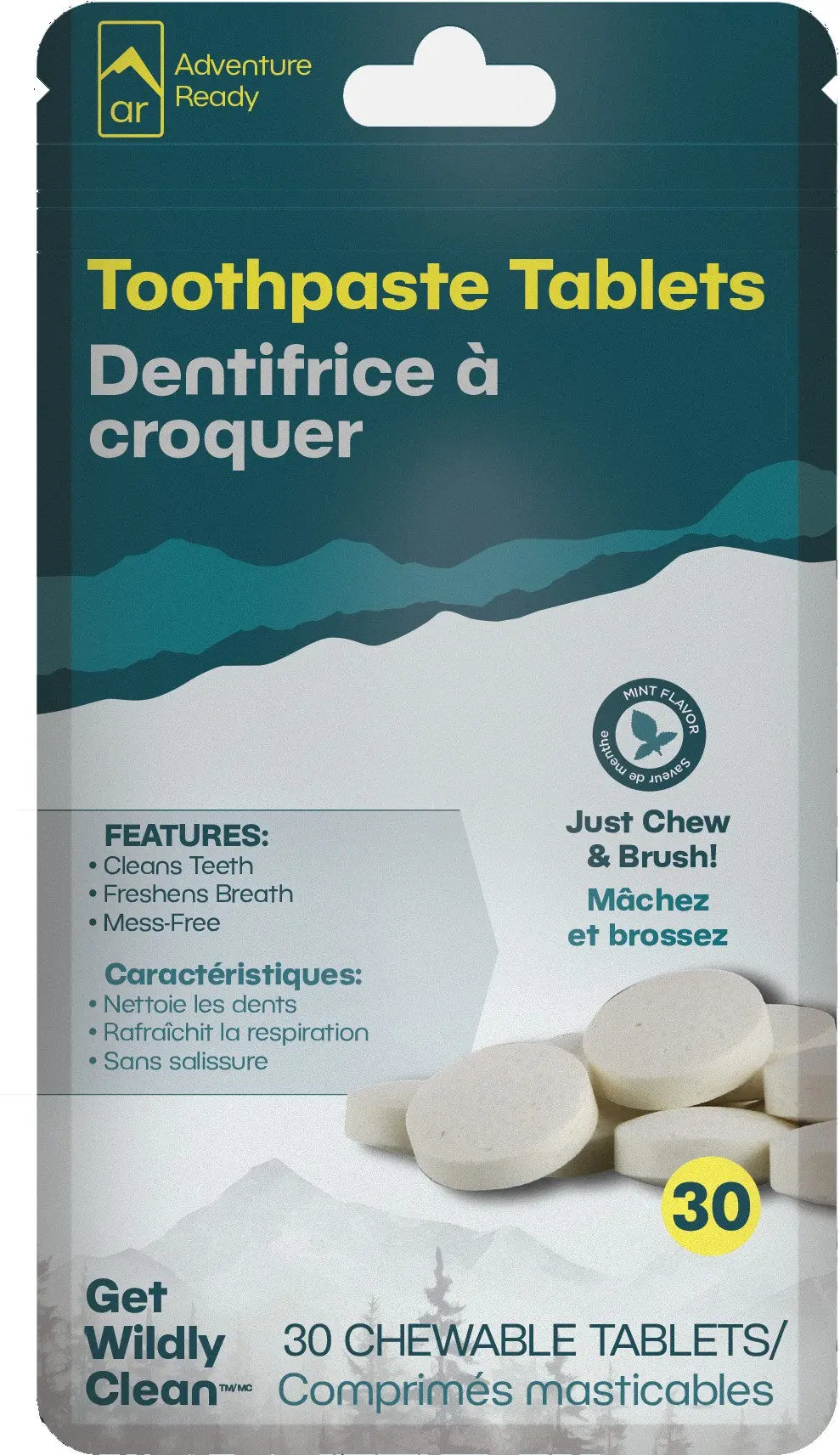 Toothpaste Tablets Refill-30 Ct 1