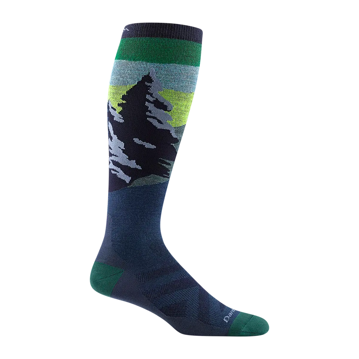 Solstice Over-The-Calf Lightweight Ski & Snowboard Sock (Men's) - D8014m - Past Season 1