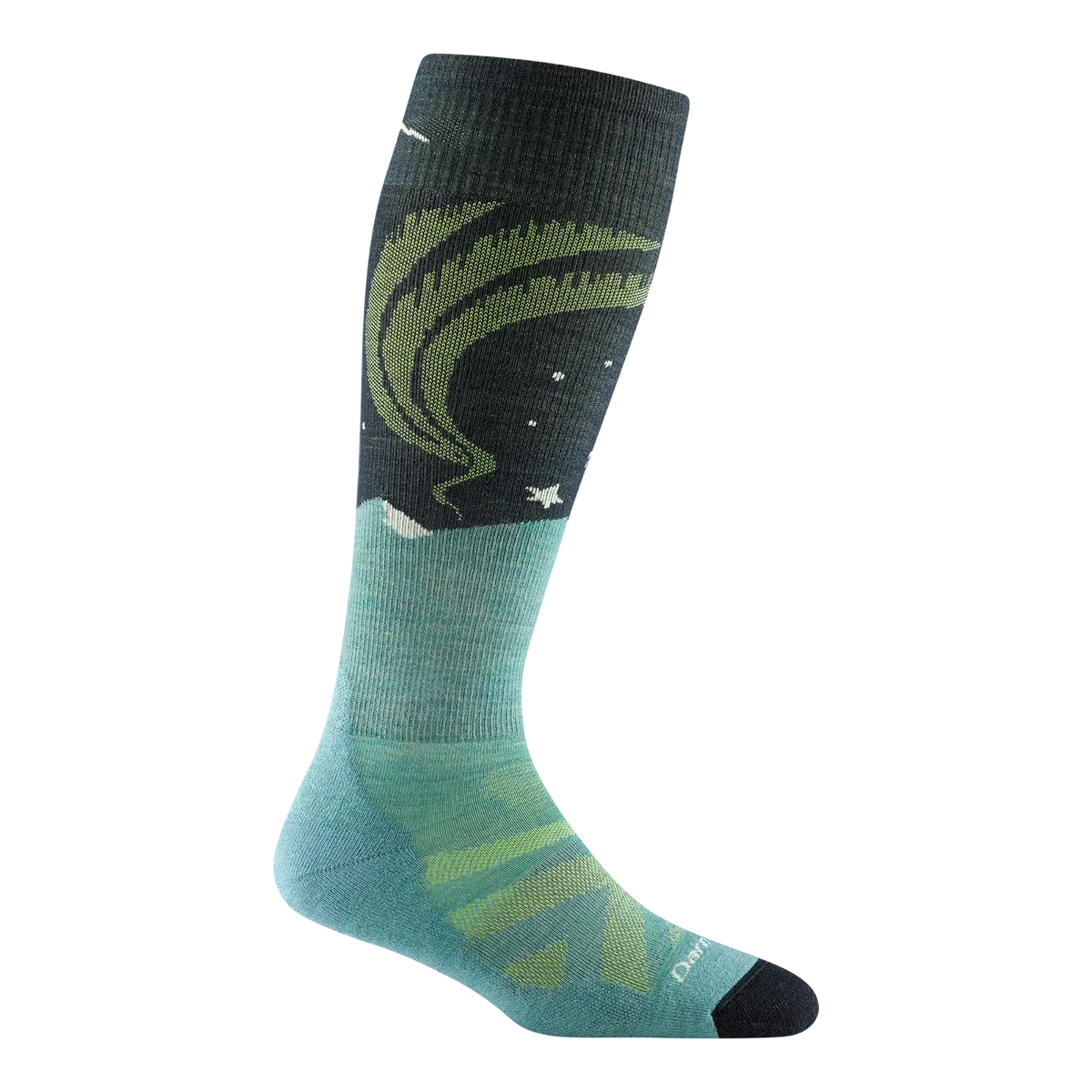 Aurora Over-The-Calf Lightweight Ski & Snowboard Sock (Women's) - D8036w 1