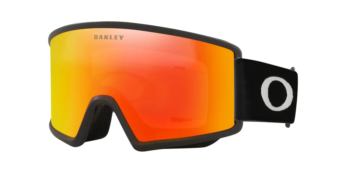 Target Line L Snow Goggles - Matte Black Strap - Fire Iridium Lenses 1