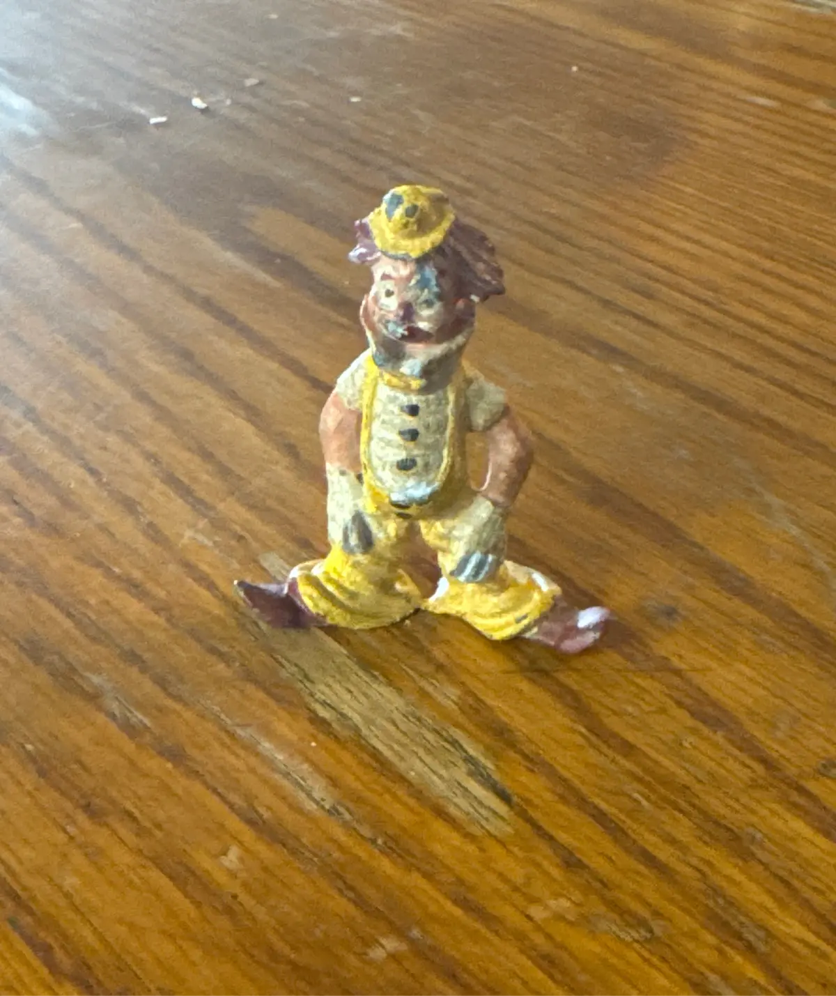 Solid Lead Clown Statue 1