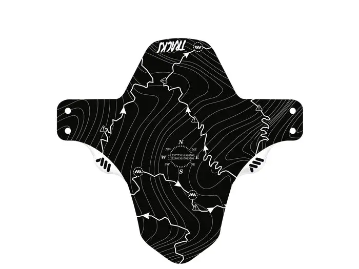 Ams Mud Guard - Tracks White 1