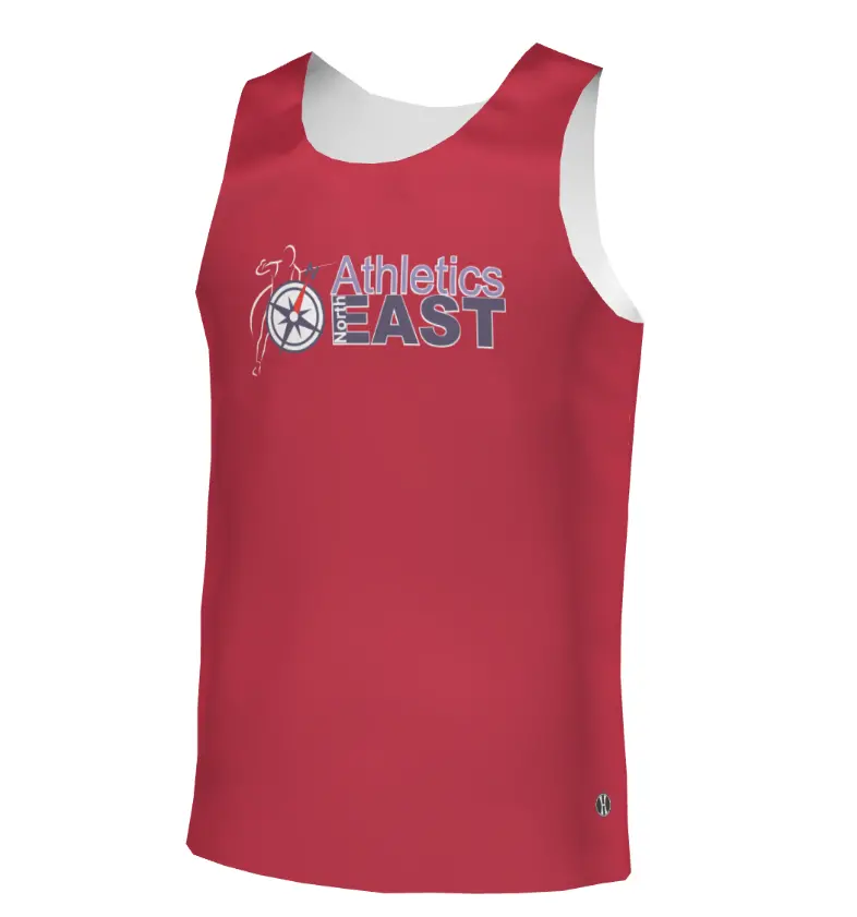 Athletics North East - Custom Sublimated Racer Singlet - (Men's) - Pre-Order 1