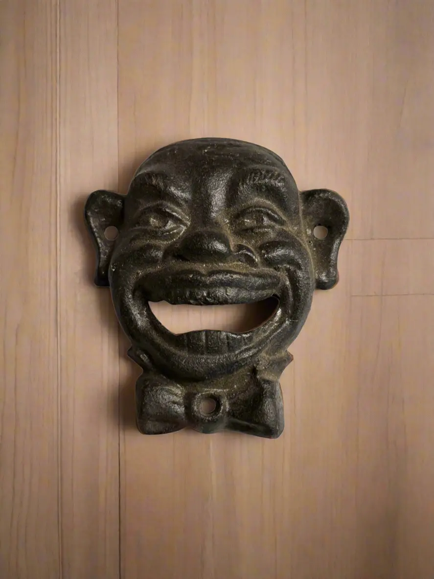 Bottle Opener - Cast Iron Americana Smiling Man 1