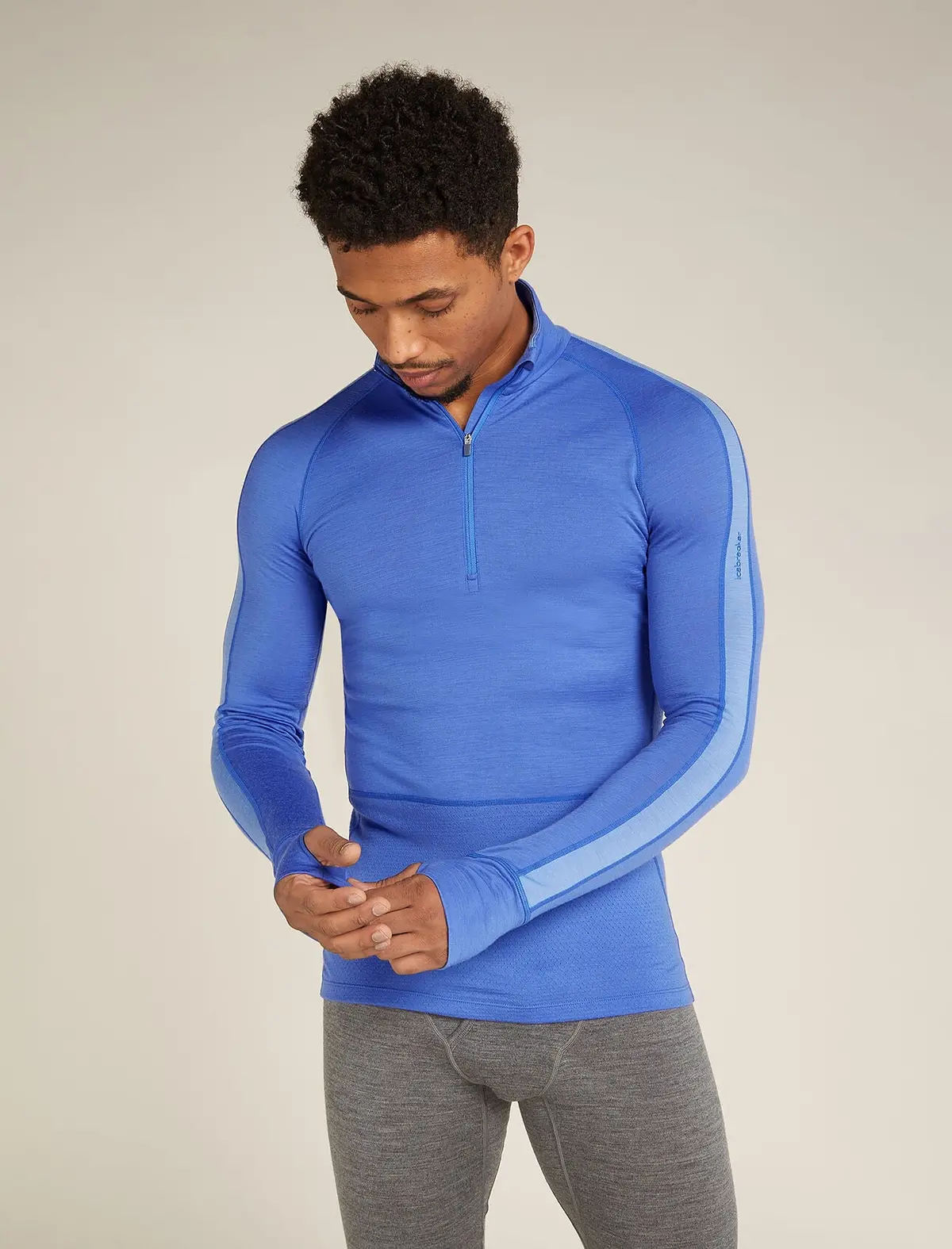 Merino 200 Zoneknit™ Long Sleeve Half Zip Thermal Top (Men's) - Ibba56h9 - Past Season 1