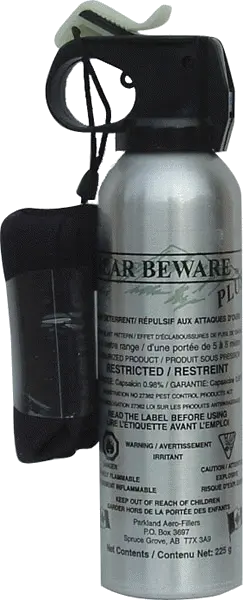 Bear Beware Plus Spray - 325G (No Holster) 1
