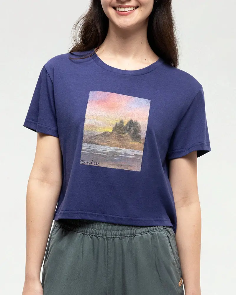 Breakwater Crop T-Shirt (Women's) - Tcw6206 - Past Season 1