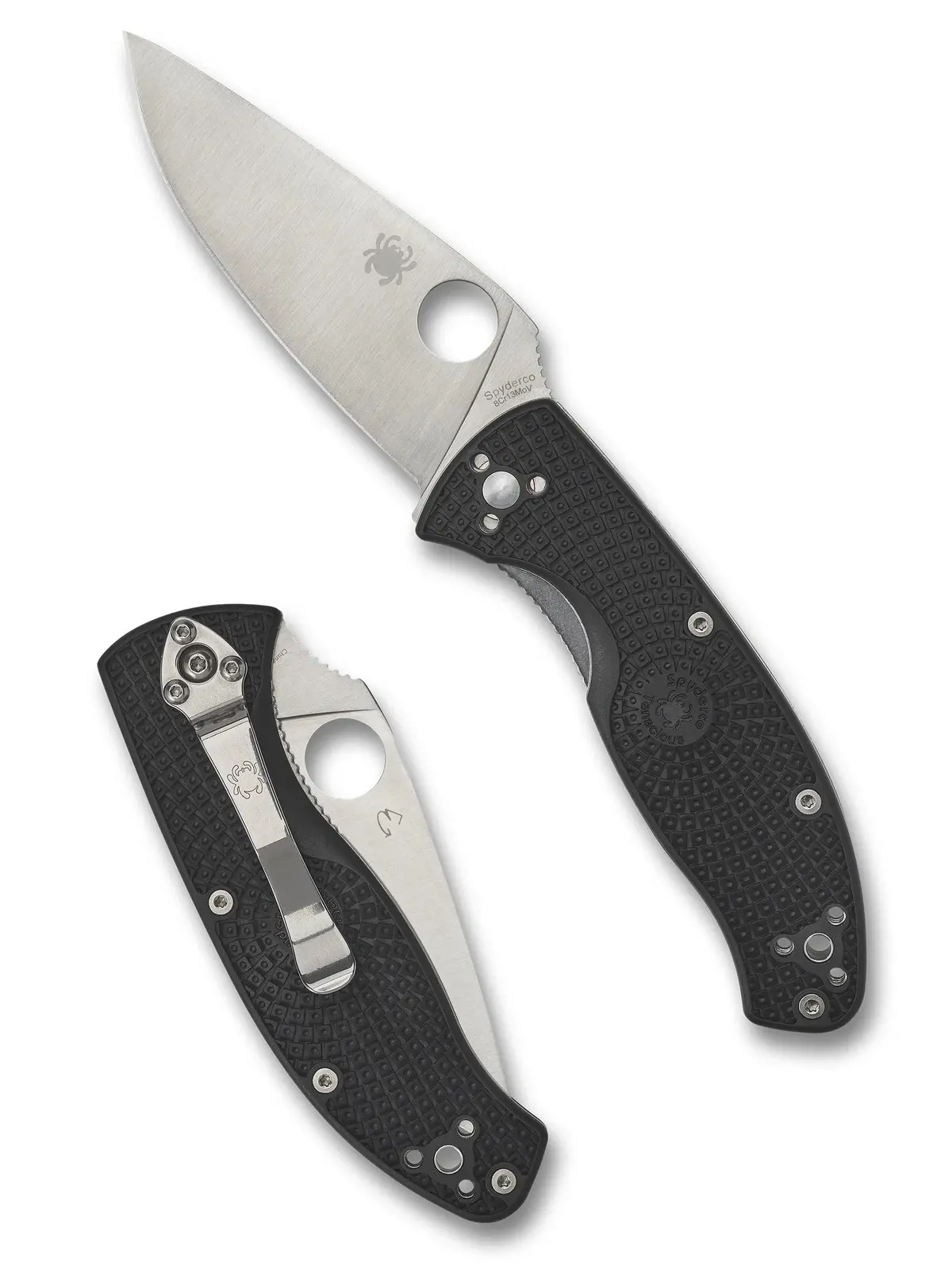 Tenacious® Lightweight Knife - Black - Plainedge 1