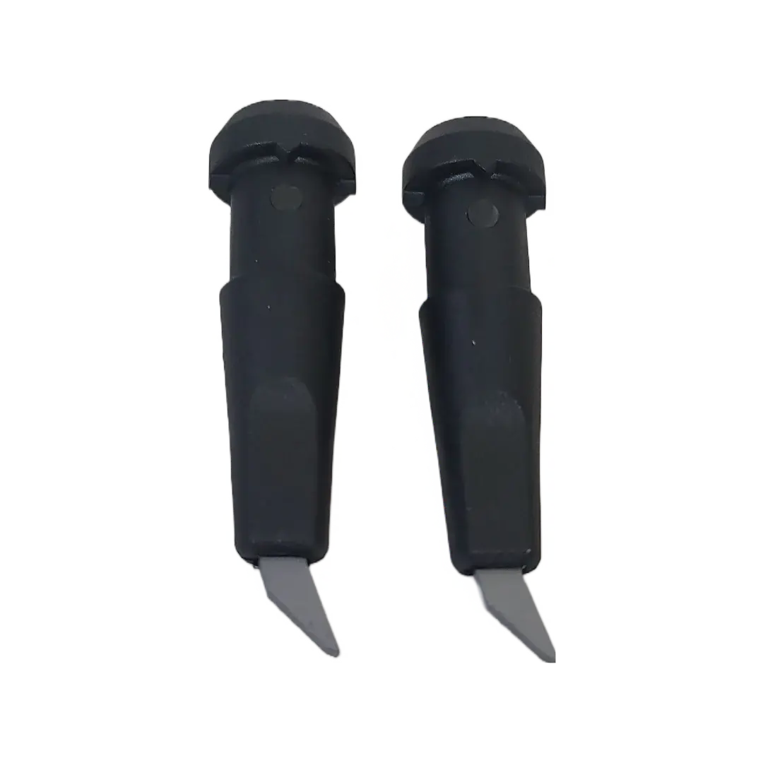 Rollerski Ferrule, 10Mm, Black, Pair 1