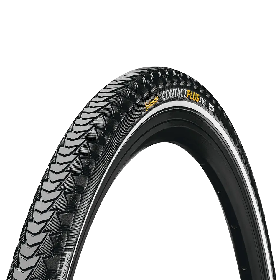 Contact Plus Tire - 700 X 42, Clincher, Wire, Black/Reflex, Safetyplus Breaker, E50 1