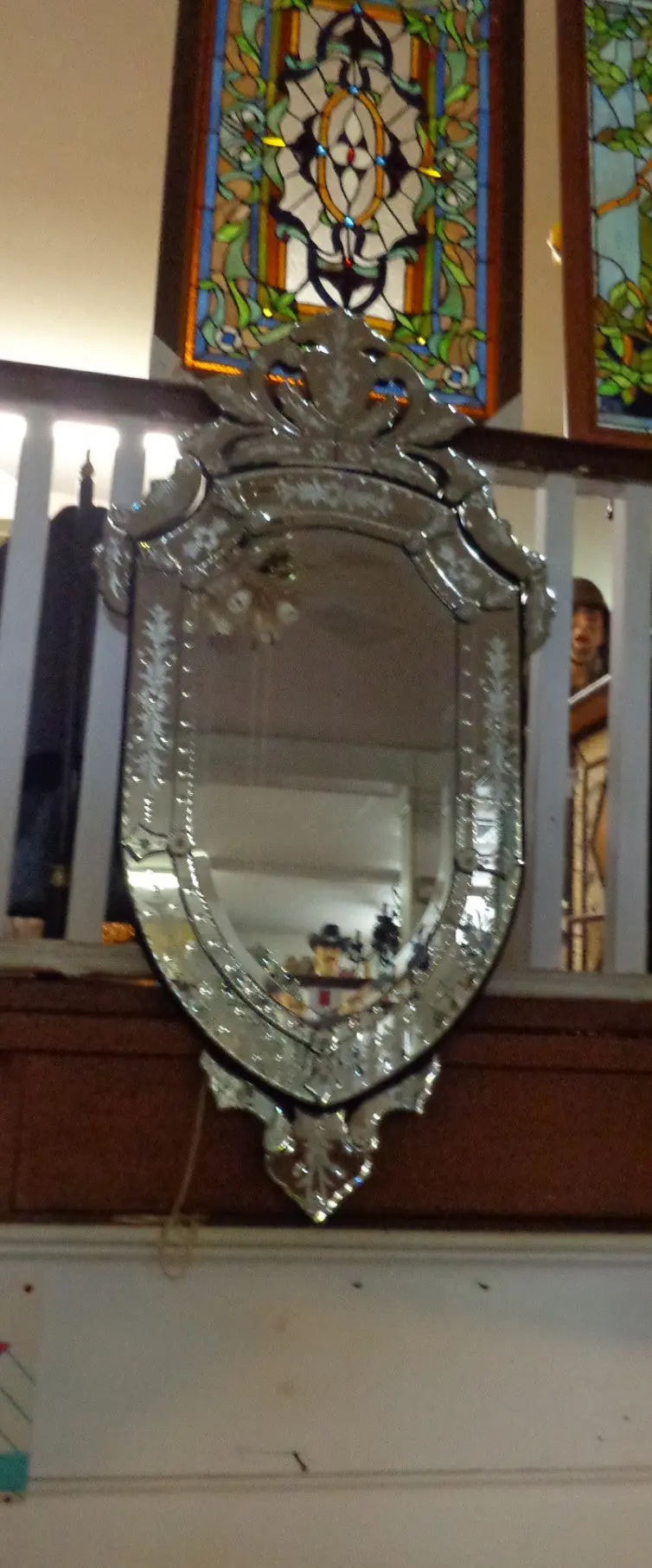Venetian Mirror - Ruby Style 1