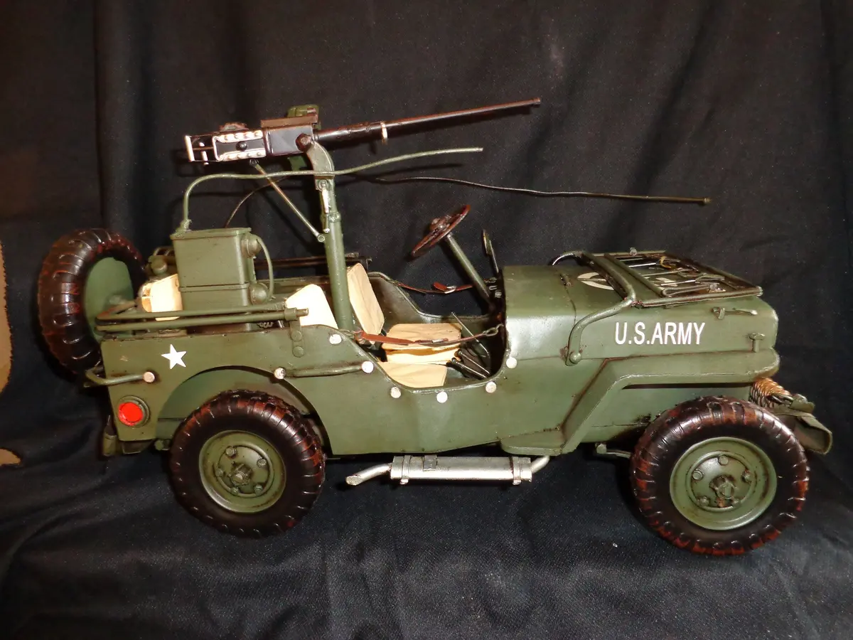 Vintage Toys - Willys 1941 Jeep Wwii 1