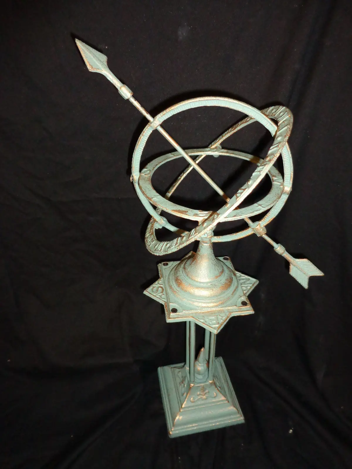 Cast Iron Armillary - Sphere  Globe 1