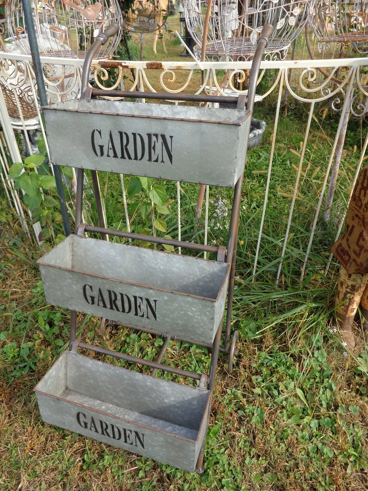 Metal Tin - Garden Shelf 1
