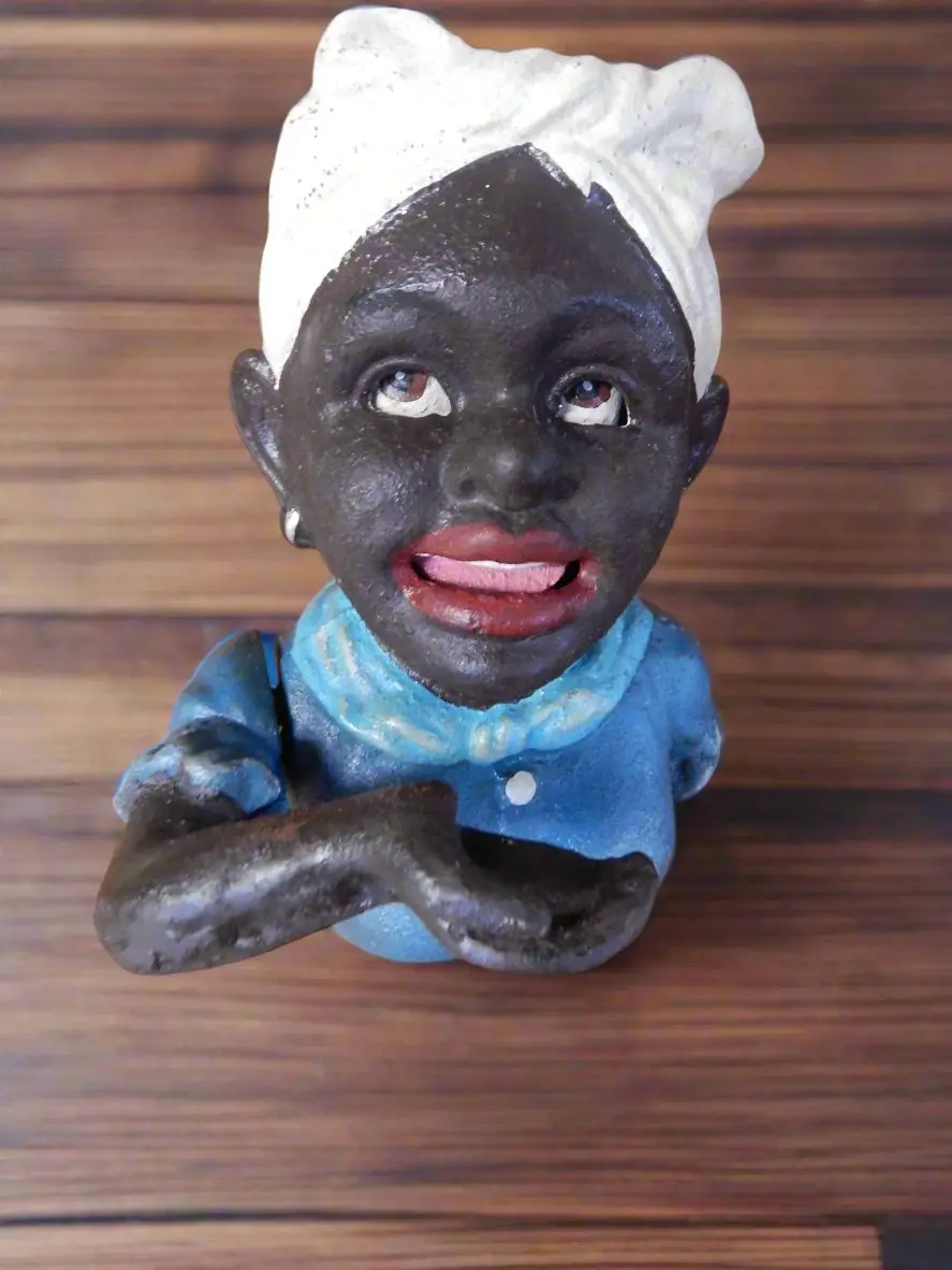 Cast Iron Mechanical Bank - "Maid" 1