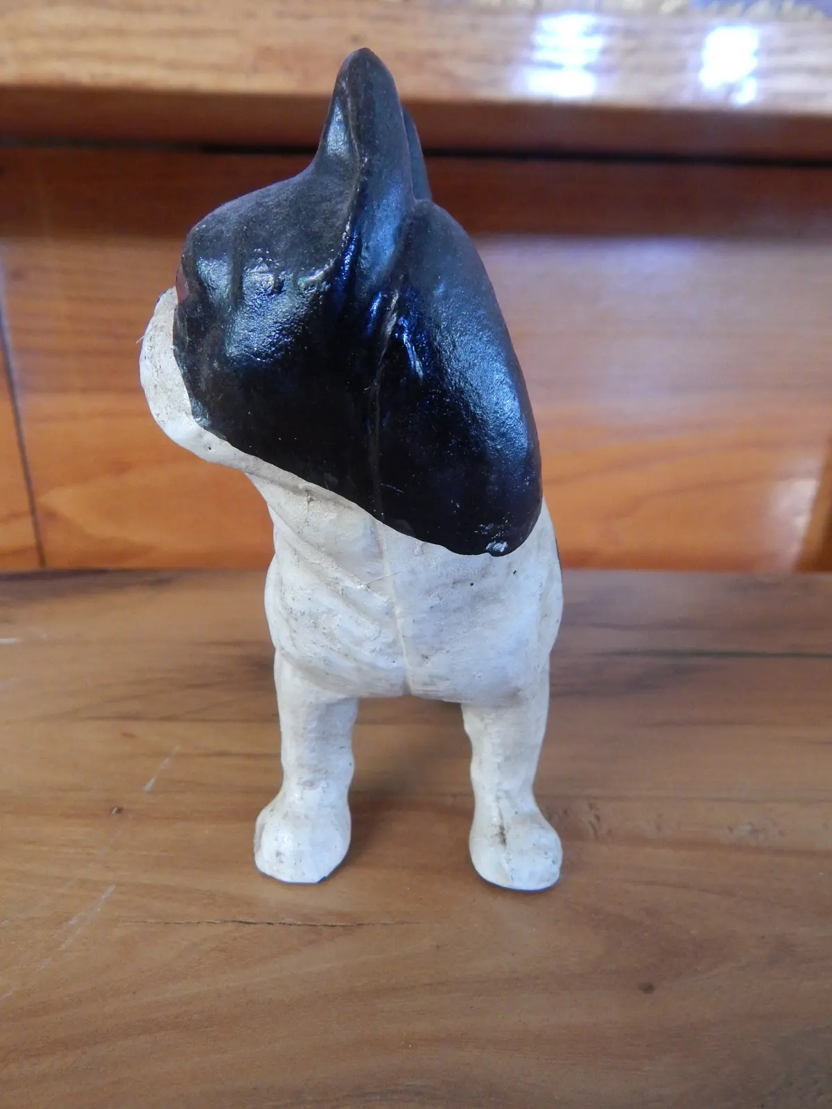 Cast Iron Bank - Small Boston Terrier 2