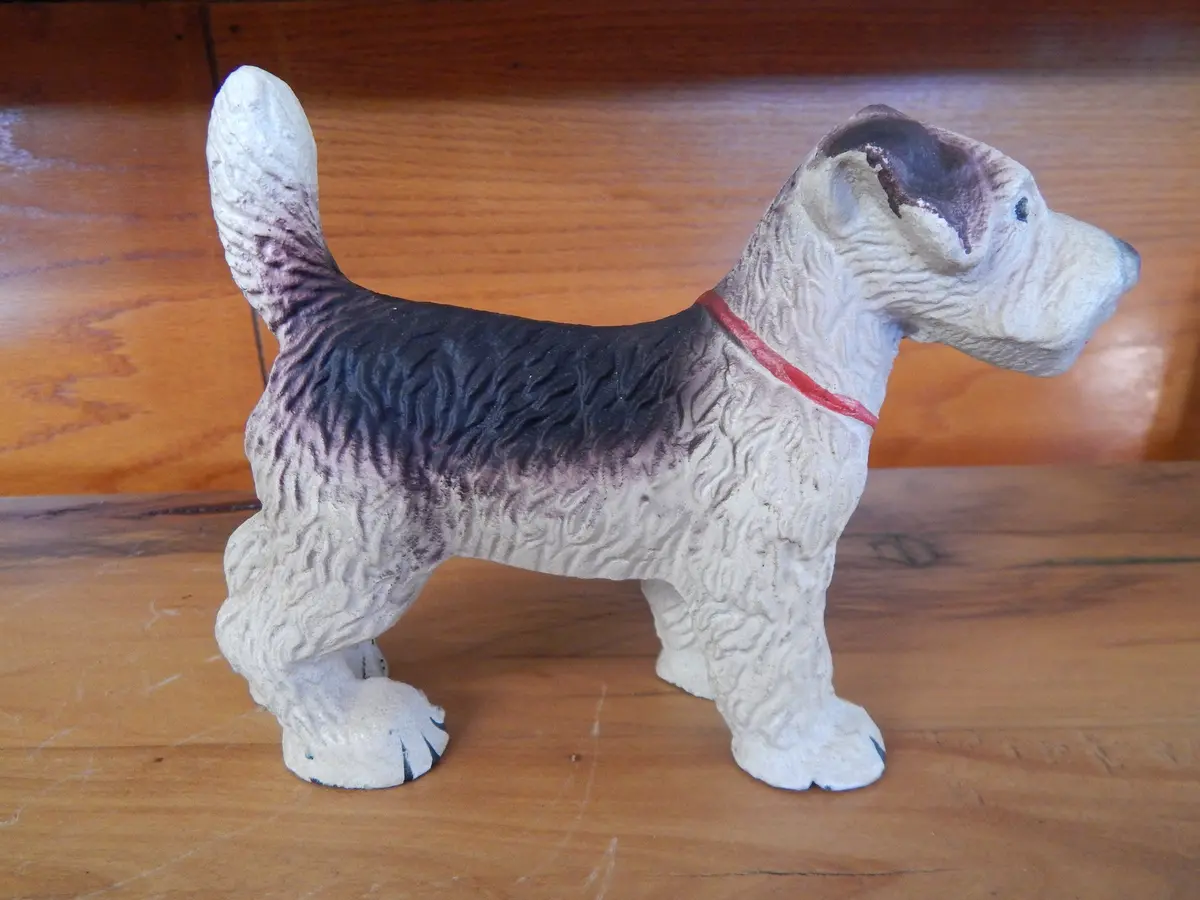 Cast Iron Doorstop - Terrier Dog 1