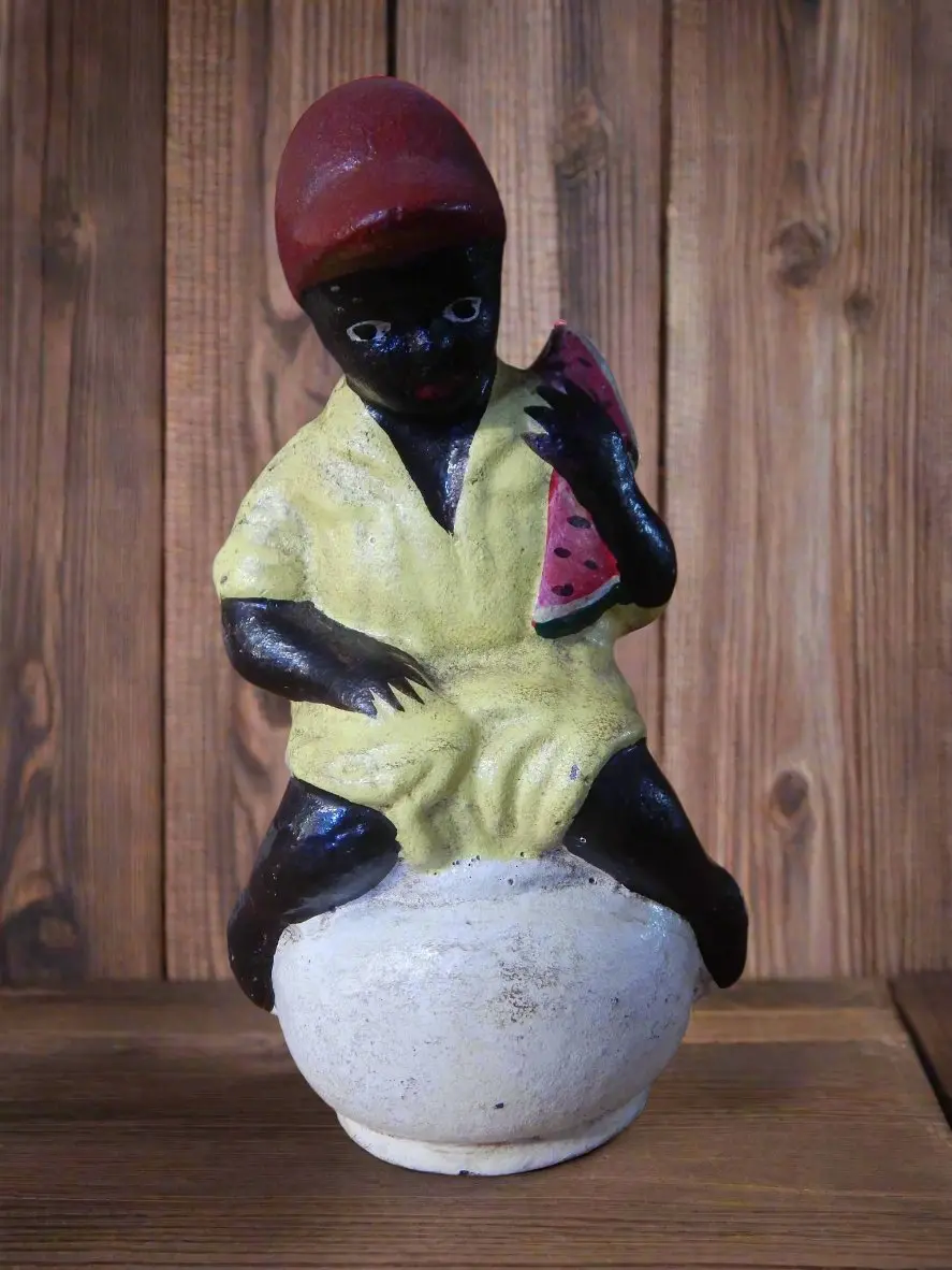 Americana Bank - Girl On Chamber Pot Eating Watermelon 1
