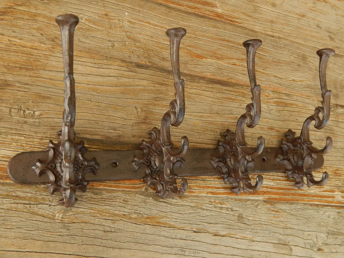 Coat Rack -Cast Iron Wall Hang Coat Rack 1