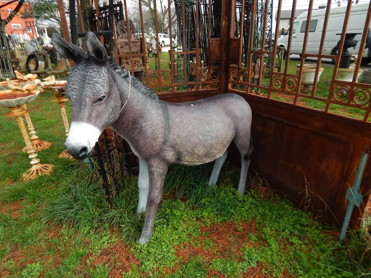 Life Size Donkey Statue 1
