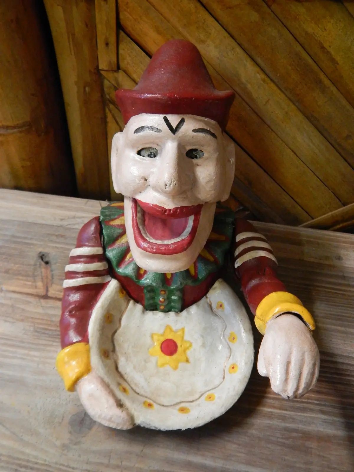 Clown Cast Iron Nut Cracker - Clown Joker 1
