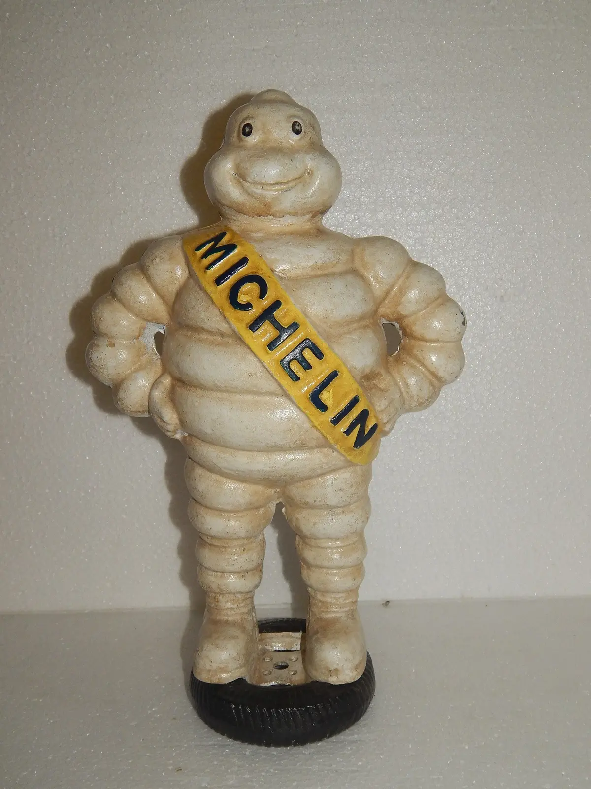 Michelin Man On Tire Cast  Iron 1