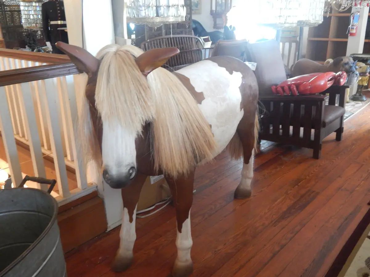 Statue - Life Size Shetland Pony 1