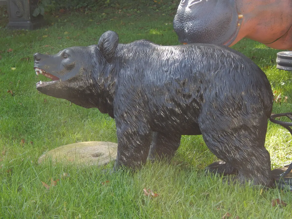 Statue - Life Size Baby Black Bear 1