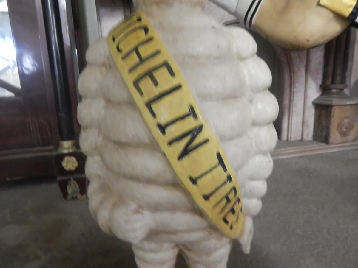 Michelin Figurine -Cast Iron Michelin Man Standing 2