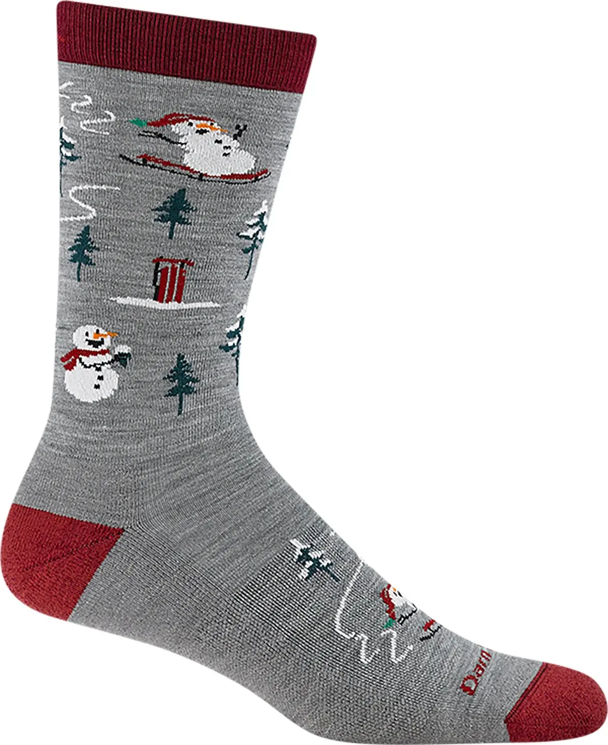 Sled Head Crew Lightweight Lifestyle Socks (Men's) - 6124 - Past Season 1