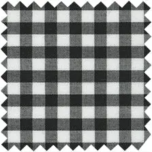 Made-To-Measure Shirt In Black Medium Gingham Poplin 1