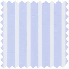 Made-To-Measure Shirt In Sky/White Stripe Poplin 1