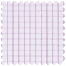 Made-To-Measure Shirt In Pink Graph Check Poplin 1