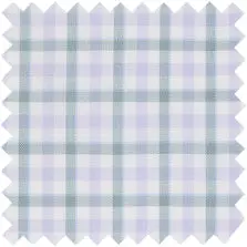 Made-To-Measure Shirt In Sage/Lavender/Sky Check Poplin 1