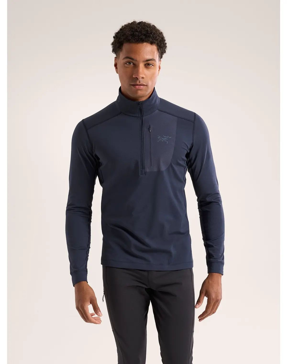 Rho Lt Zip Neck (Men's) - X000009425 1