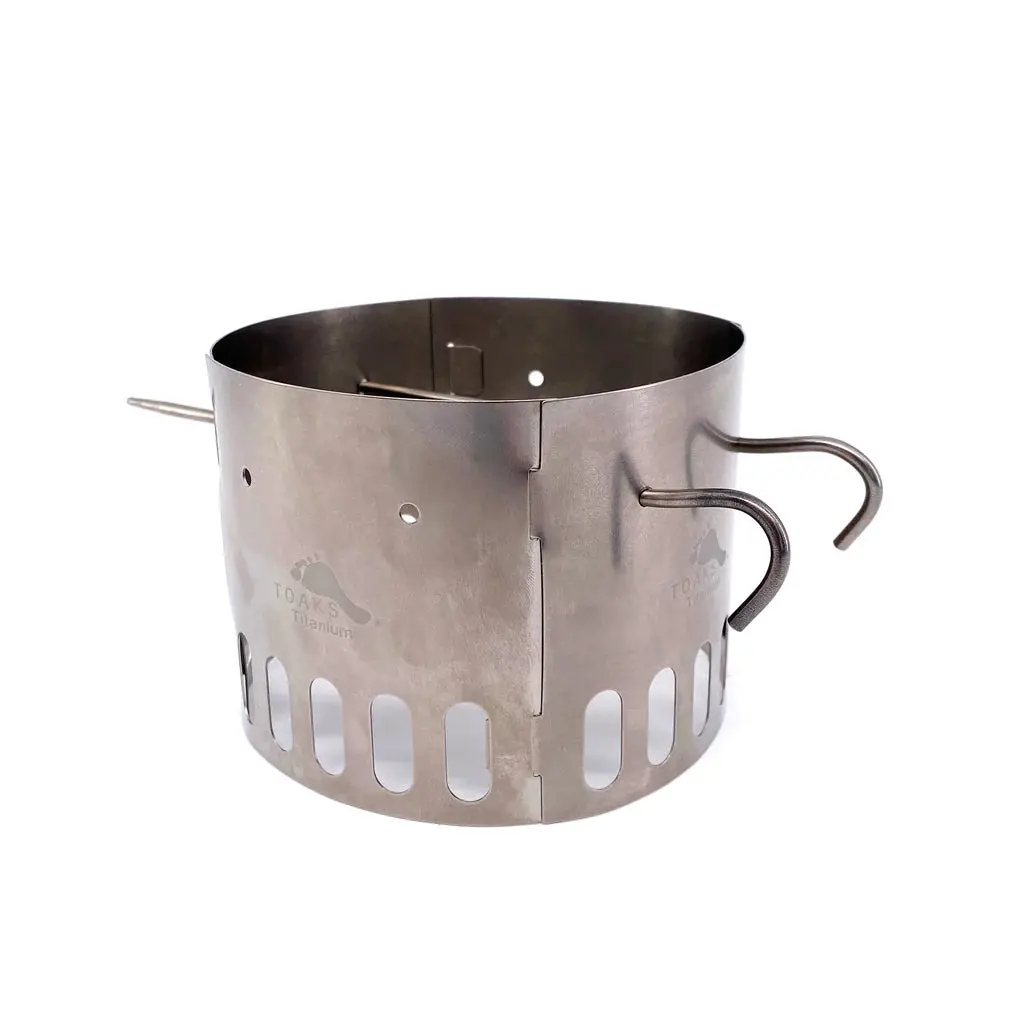 Titanium Alcohol Stove Dual Stand And Windscreen 1