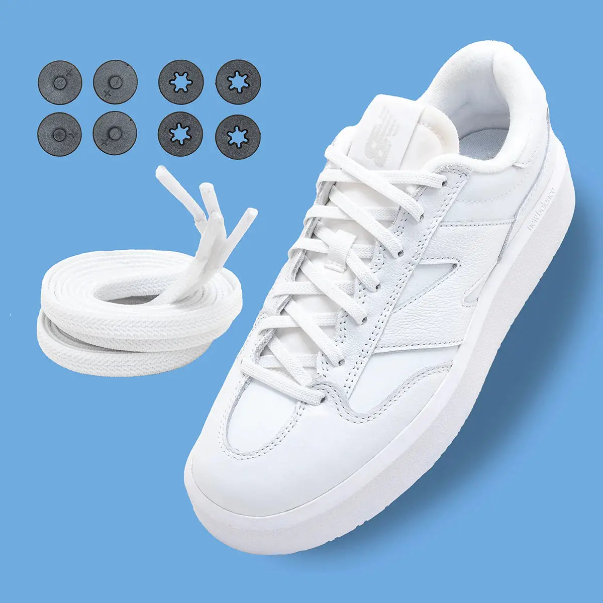 Flat Laces - No-Tie Shoelace System 1
