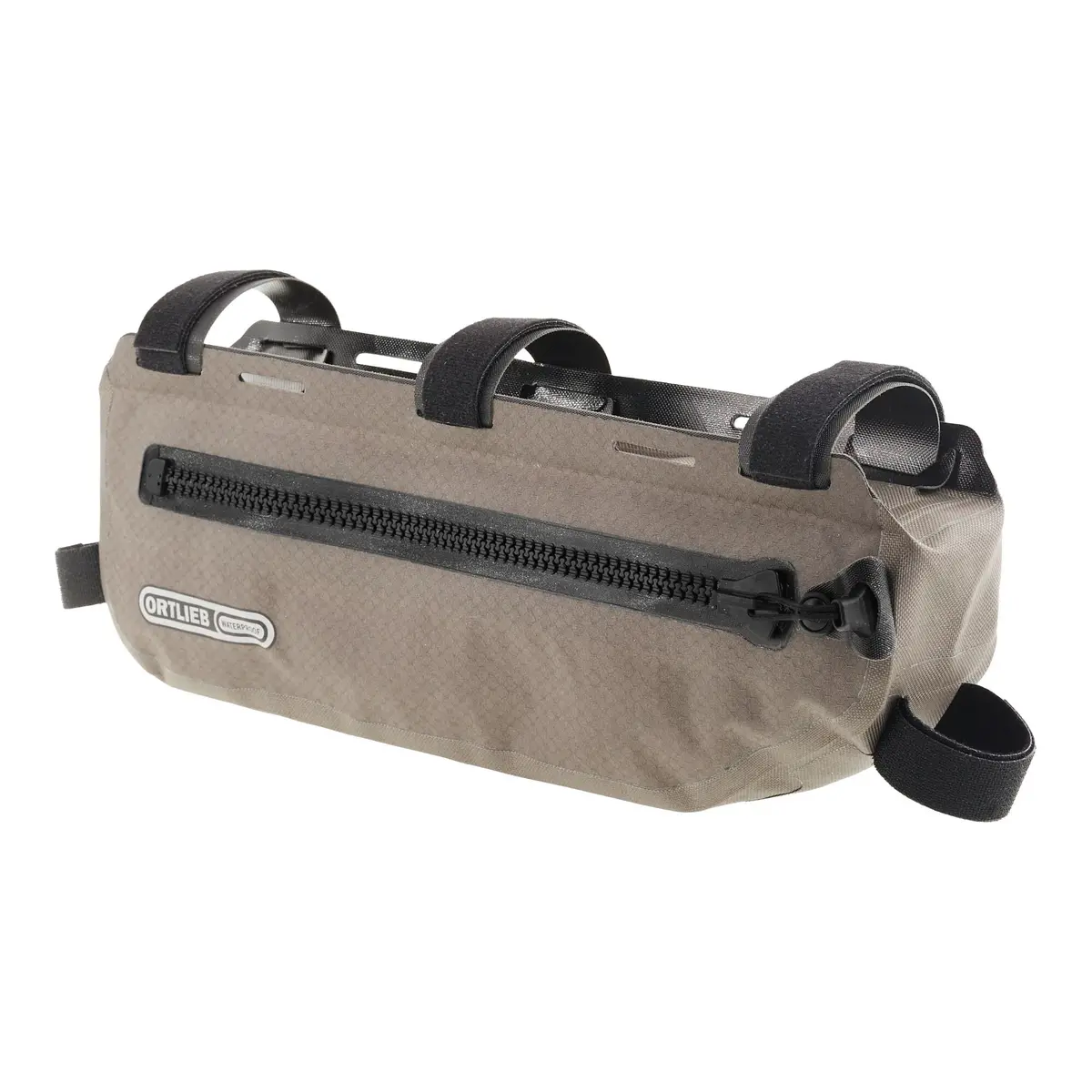 Frame-Pack Toptube 3L (Dark Sand) W/ Hook & Loop Straps 1