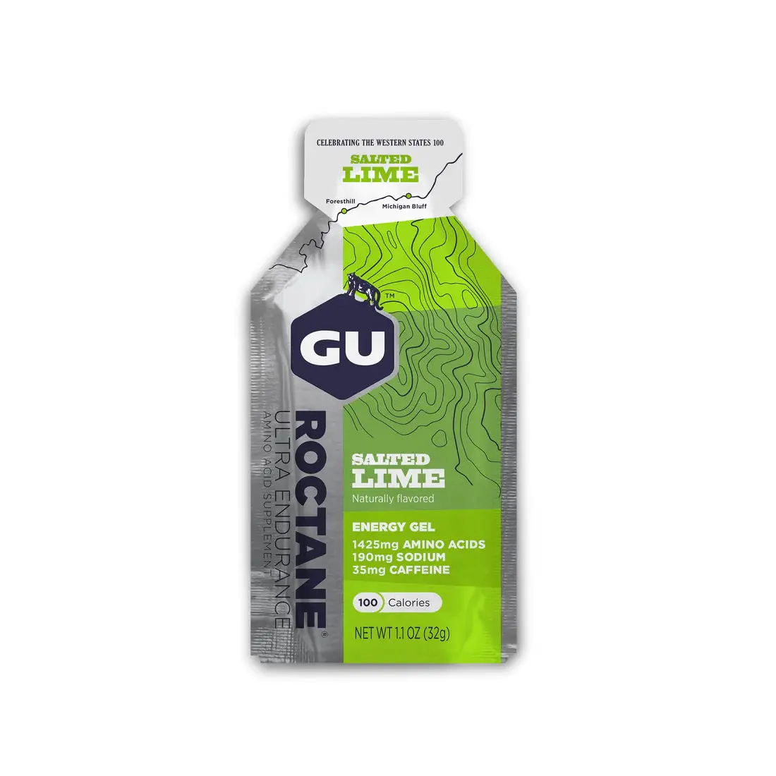 Roctane Energy Gel + Caffeine - Salted Lime 1