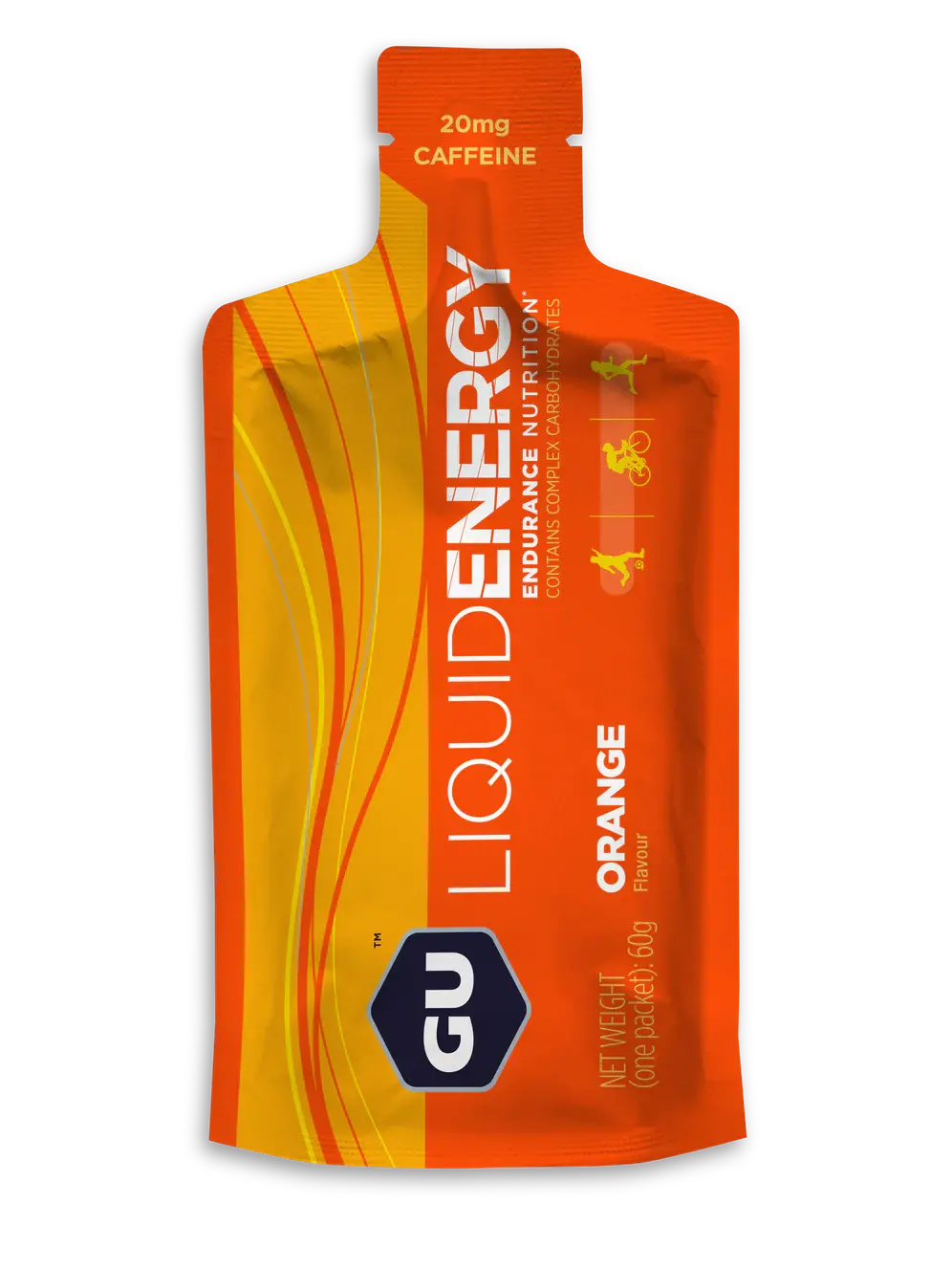 Liquid Energy Gel + Caffeine - Orange 1