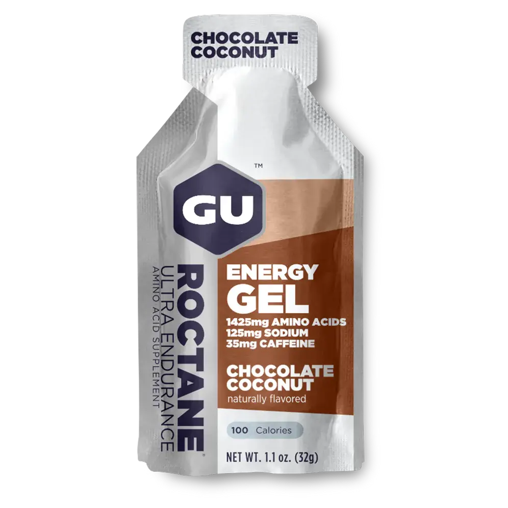 Roctane Energy Gel + Caffeine - Chocolate Coconut 1