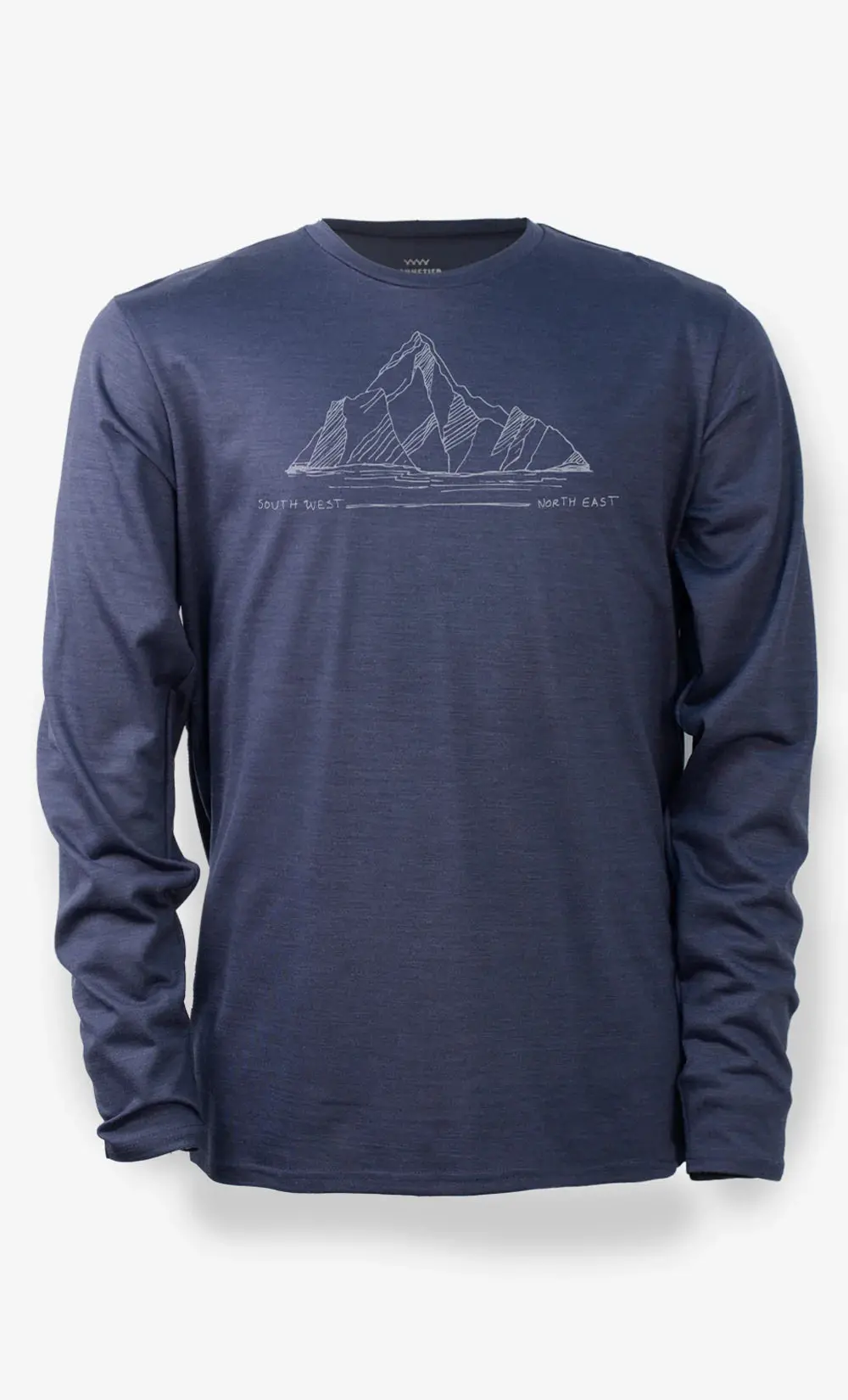Merino Wool Long Sleeve Techcrew - Southwest (Men's) 1