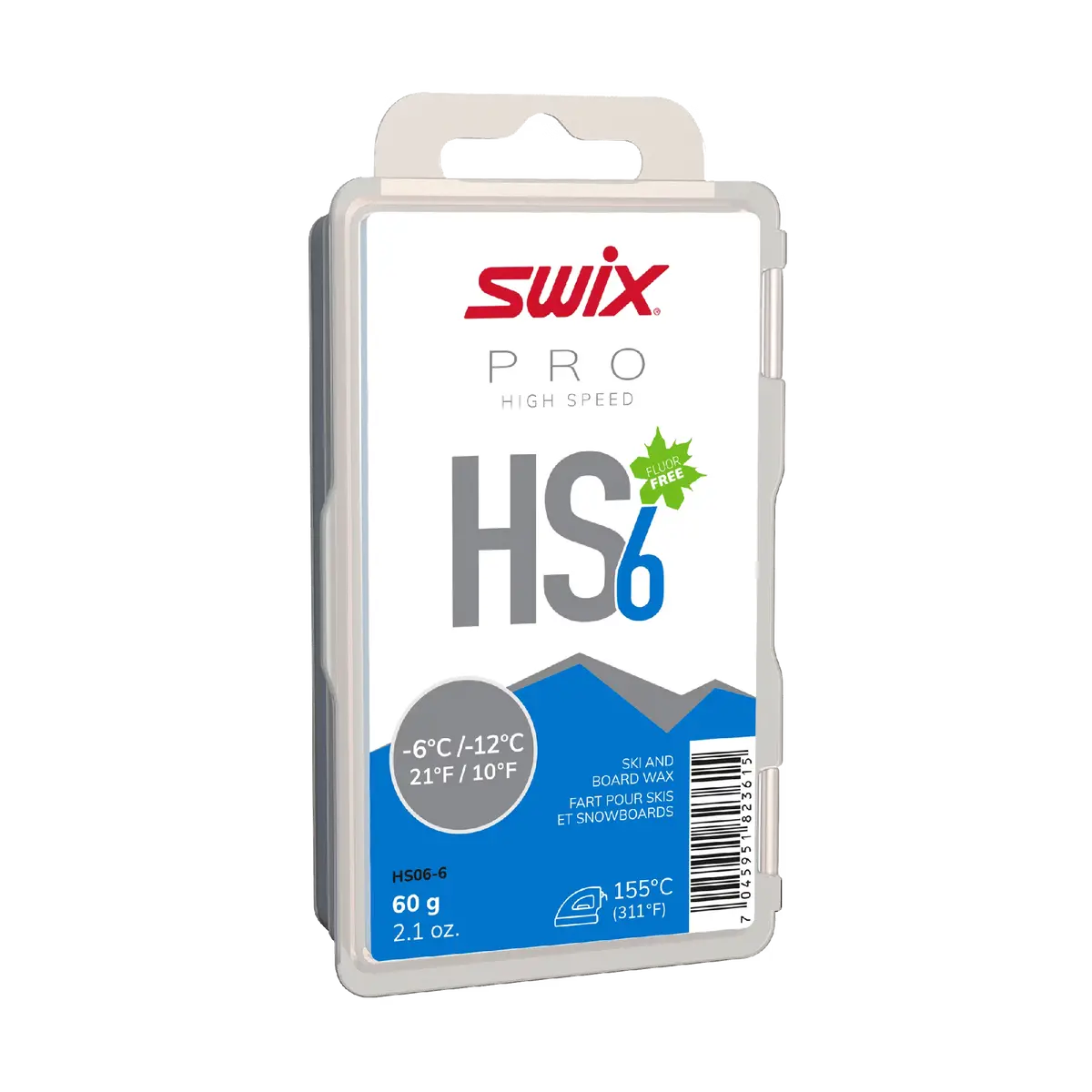 Hs6 Blue Glide Wax (-6°C To -12°C) - 60G 1