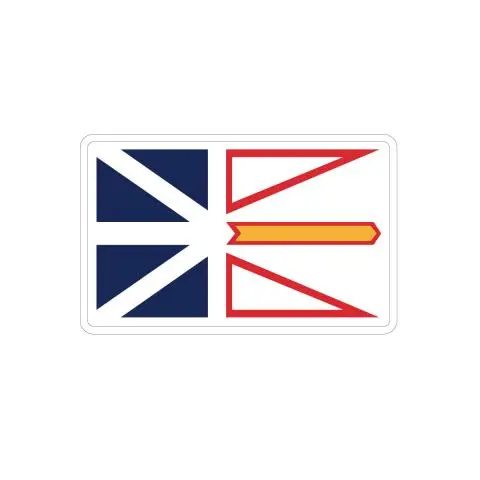 Newfoundland Flag Patch 1