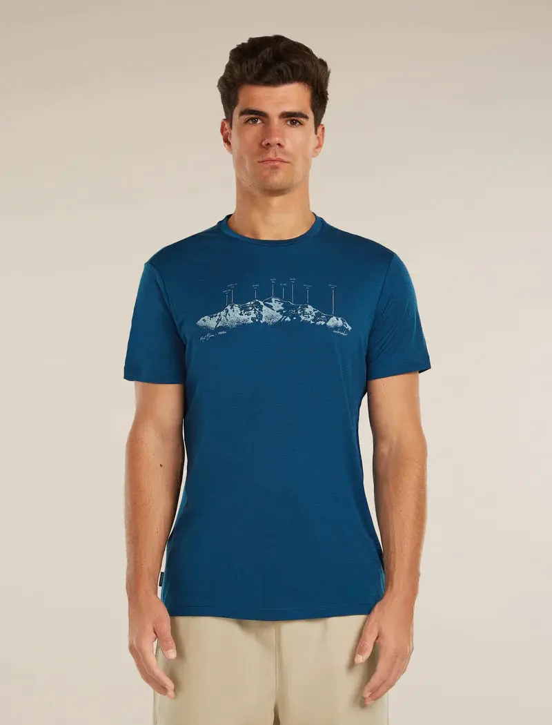 Merino 150 Tech Lite Short Sleeve Tee The Peaks (Men's) 1