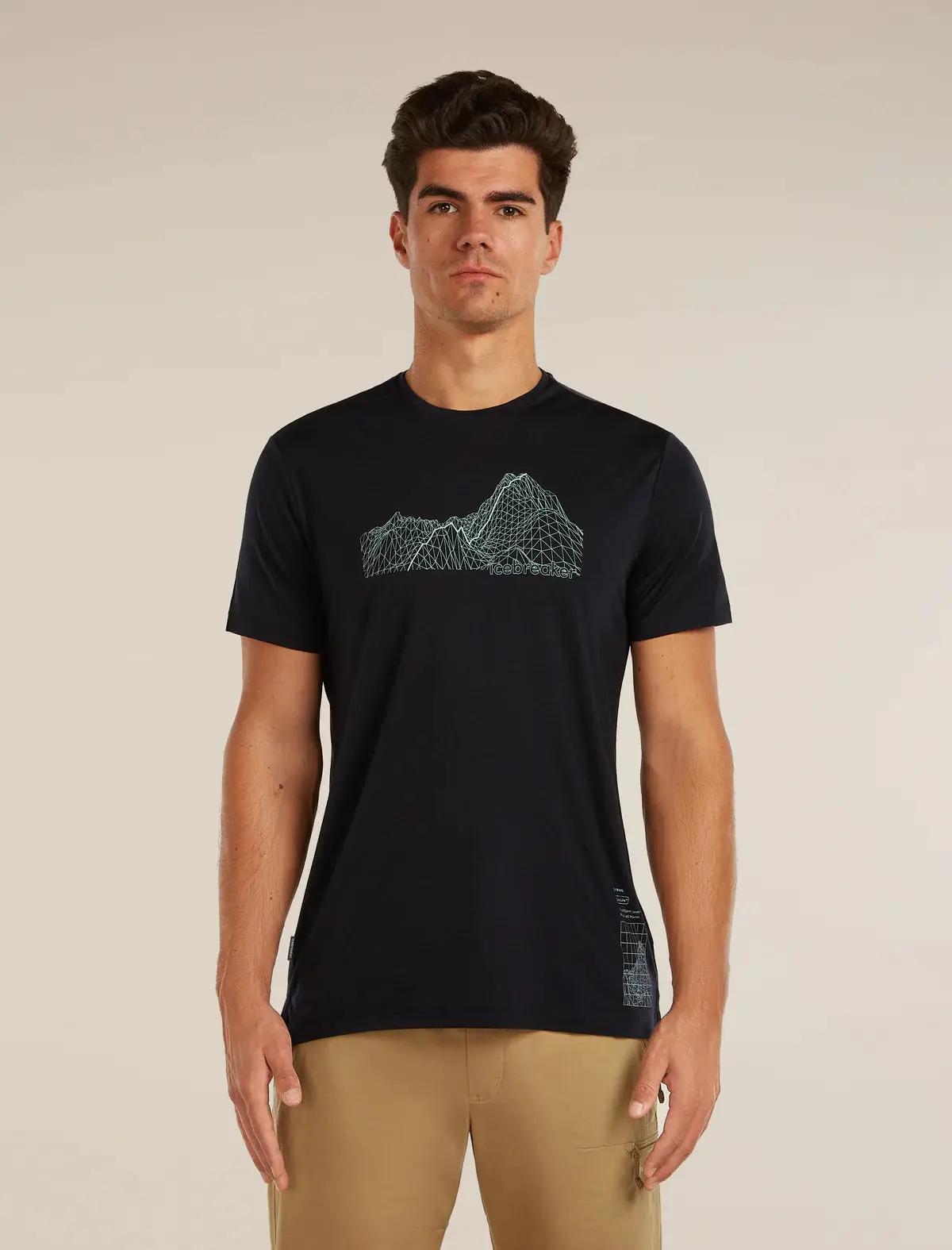 Merino Blend 125 Cool-Lite Sphere Ss Tee Beta (Men's) - Ib0a57f9 1
