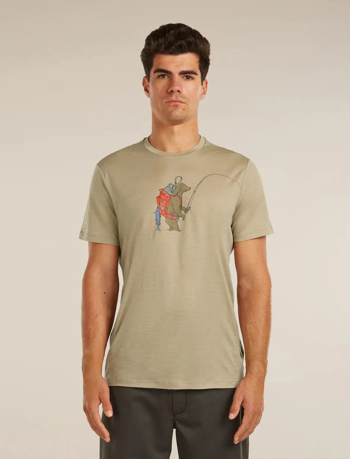 Merino 150 Tech Lite Short Sleeve Tee Bear Catch (Men's) 1