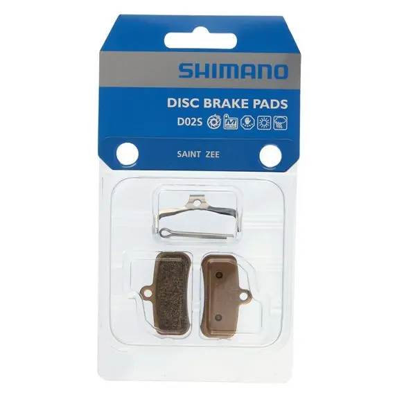 Disc Brake - Pads - D02s Metal Pad W/O Fin, W/Spring, W/Split Pin, 1 Pair 1