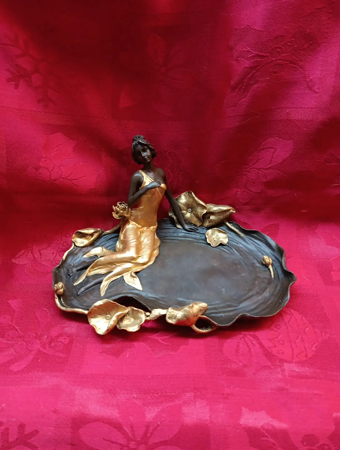 Bronze Nymph Of The Lake Plate 1
