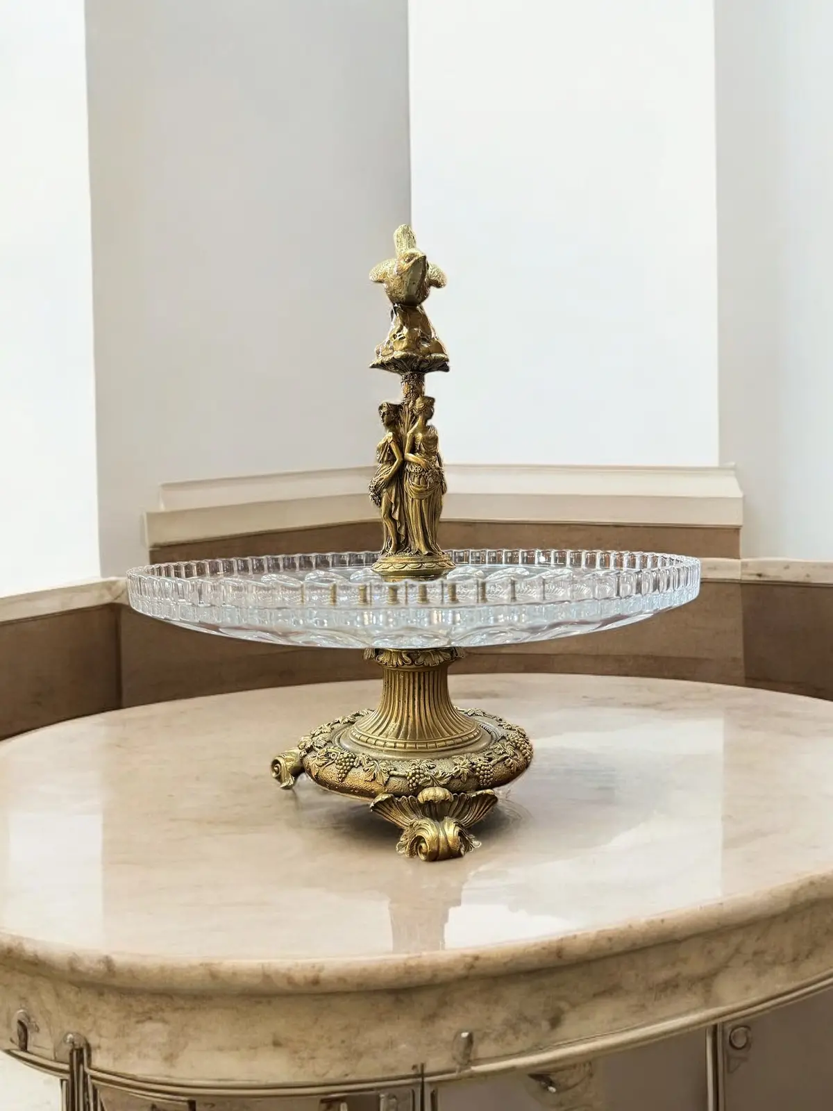 Bronze Three Graces Centerbowl 1